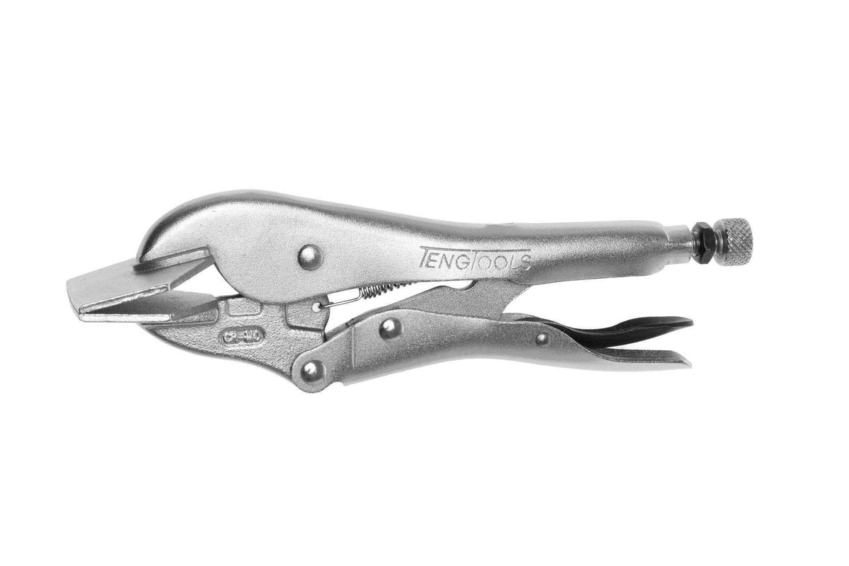 Teng Tools 8 Inch Sheet Metal Vise Grip Power Grip Locking Pliers